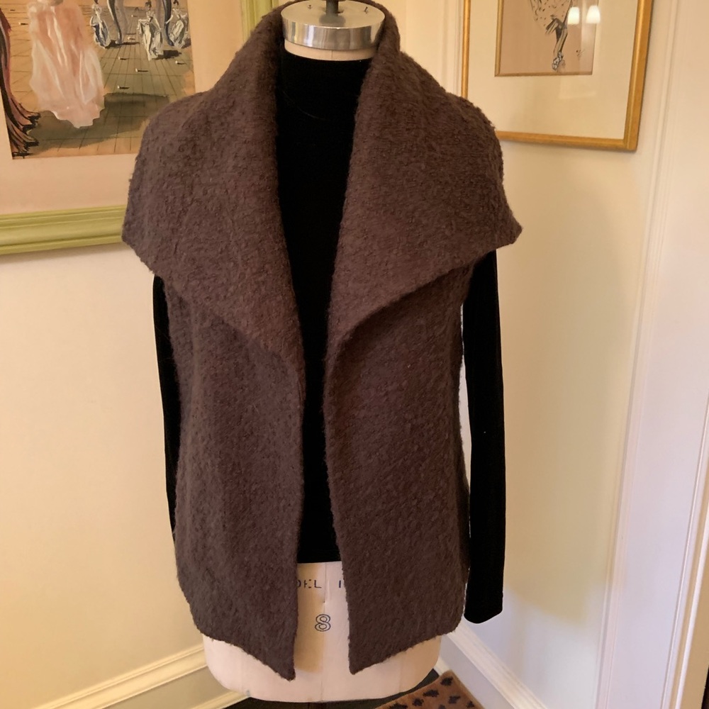 Cozy brown vest